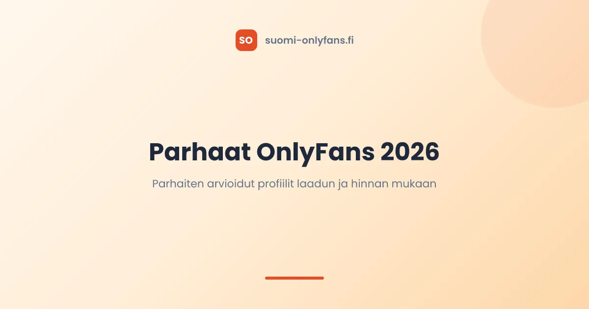 Parhaat suomalaiset OnlyFans